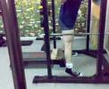 box squatt 136 kg 25 cm