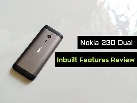 Nokia 230 Dual Sim Unboxing | Hands on & Inbuilt Mobile Features Review | Part - 1 | 2016
