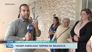 Clientes indignados em Botucatu: viagem agenciada termina na delegacia