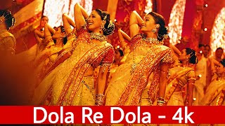 Dola Re Dola 4k Video Song  Devdas  Aishwarya Rai 