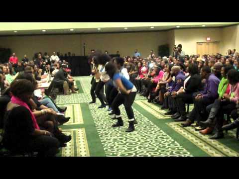 Stroll - Winners of the EMU stroll off Fast Stroll off Zeta Phi Beta Pi Delta Chapter and Theta Xi.