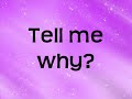 Tell me why - joe jonas (jonas brothers) - with onscreen lyrics - hq