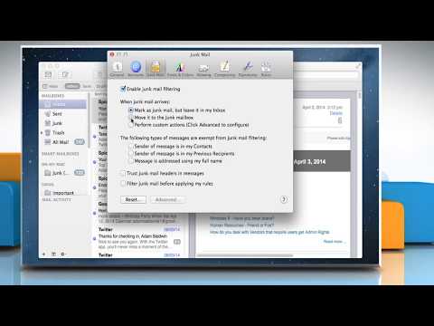 how to set junk mail filter in hotmail