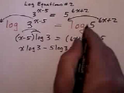 Exponential equations with different bases (part 2)