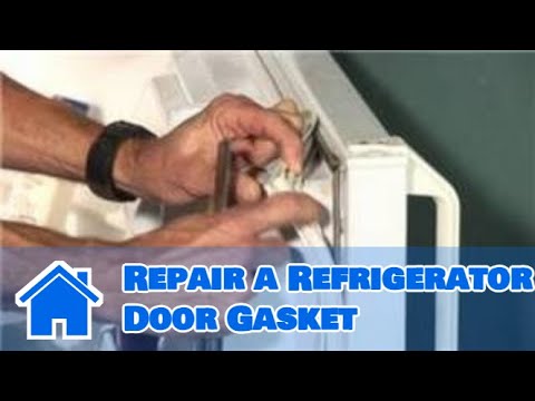 how to repair fridge door seal