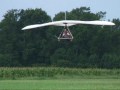 2009-08-05 | Eastern Shore Hang Gliding Tandem Landing ~> A tandem hang gliding flight lands at Campbell Field Airport. See www.EasternShoreHangGliding.com (0:25)
