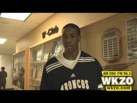Freshman forward Darius Paul talks with Carolyn Binder about the Broncos sixth consecutive win and his successful freshman campaign. Freshman forward Darius Paul talks with Carolyn Binder about the Broncos sixth consecutive win and his successful freshman campaign.