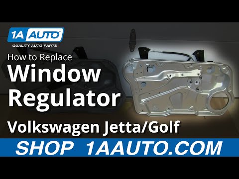 how to repair vw golf electric window