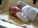 Mason at home three days old