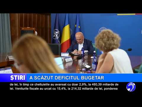 A scăzut deficitul bugetar