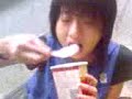 eating icecream (x