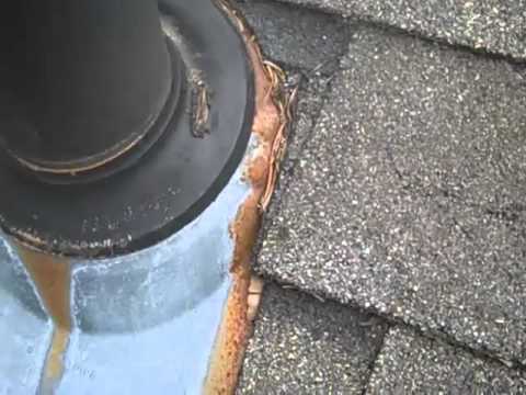 how to flash a roof vent