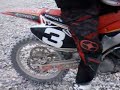 Moto cross in grava Moto cross in grava