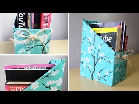 DIY Magazine Holder