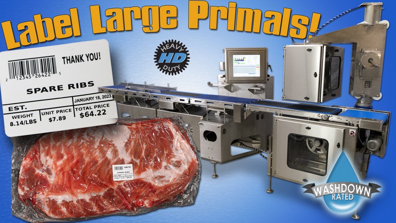 Weigh Price Labeling for Large Packaged Beef Primals