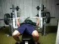 Bench 415 w/chains standard blast