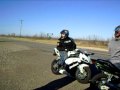 West Texas Motorcycles Wheelie Practice Odessa Texas
