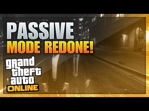 how to turn gta 5 passive mode off
