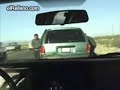 escapando a la migra