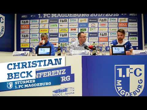 1. FCM: Pressekonferenz vor dem Spiel gegen den Chemnitzer FC