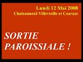 lundi 12 mai 2008, lundi de pentec�te. sortie paroissiale organis�e par la paroisse saint-nicolas de cannes, dans le pays de contes, vall�e du paillon, � chateauneuf-villevieille, ruines et �glise nd de l'assomption, d�jeuner excellentissime chez rose, puis � coaraze, beau petit village, et son �glise incroyable de st jean le baptiste. avec le p�re zdzislaw, cur� de contes, m. edmond mari, maire de chateauneuf-villevieille, mme le maire de coaraze.