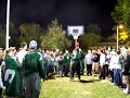 Chris Allen and Durrell Summers dunking at Izzone Campout