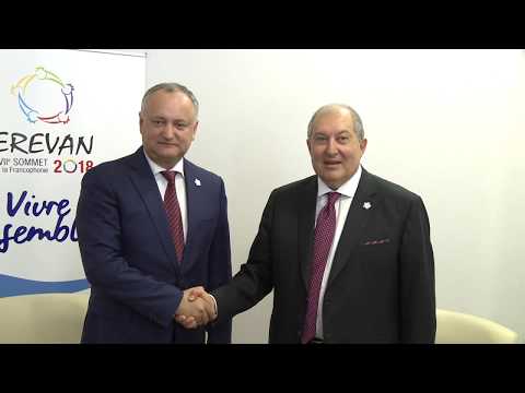 Президент Республики Молдова провел встречи с президентом и премьер-министром Армении