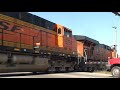 Evening BNSF And Amtrak Action On The