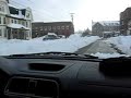 Winter Drive Through Lyndonville