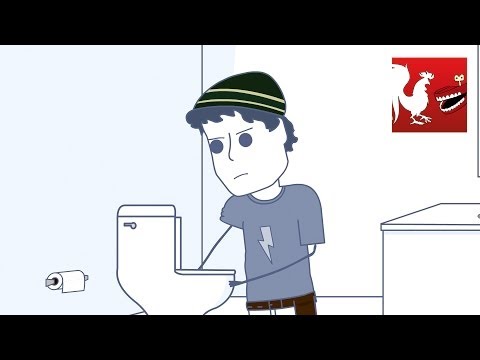 Teeth - Like the animated adventure? Check out all of the Rooster Teeth Podcast here: http://bit.ly/slOoBo While at his old job, Michael uses a client's restroom and...