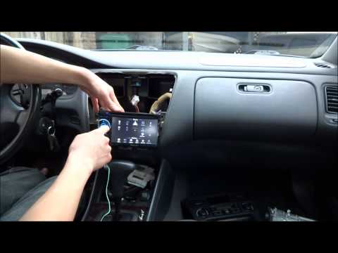 How to Install Car Stereo (Pioneer AVH-2400 in 2000 Honda Accord)