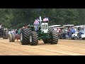 1950 Oliver Detroit Diesel Tractor pull El Toro Full Pull