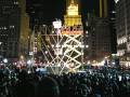 World's Largest Hanukkah Menorah - U.S. Senator Charles Schumer lighting Shamash wick in NYC