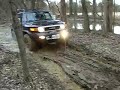 FJ Cruiser offroad in a mud hole