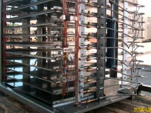 Dole Refrigerating Company - Plate Freezer, 10 station, Stainless Steel Freezer Plates, Stainless Steel Frame, Set up for DX. Dole Refrigerating is the only Plate freezer company in the ...