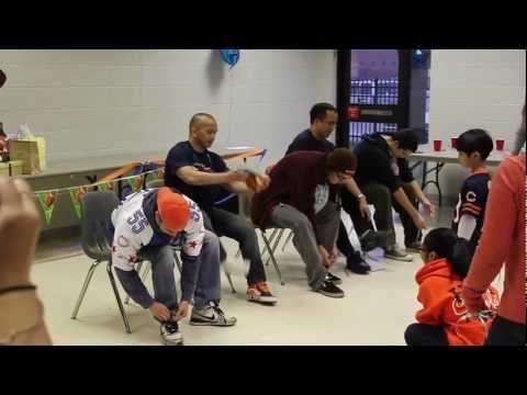 video-linktoworks-Baby Shower Game: Men With Balloons, Tie Your Shoes!