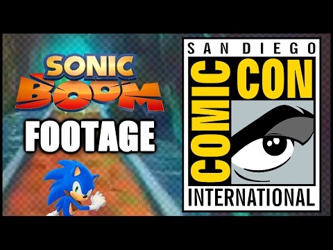 Sonic Boom Demo (Wii U) - San Diego Comic Con 2014
