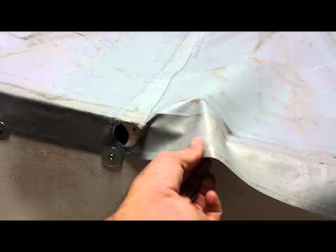 how to repair zodiac transom