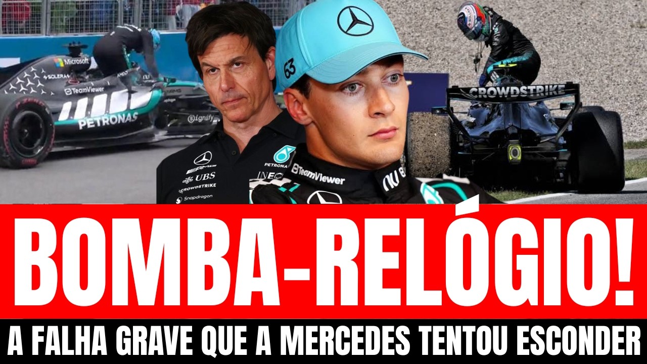 bomba-relógio: Problema no Motor Mercedes e Atualização da Ferrari no GP da Áustria