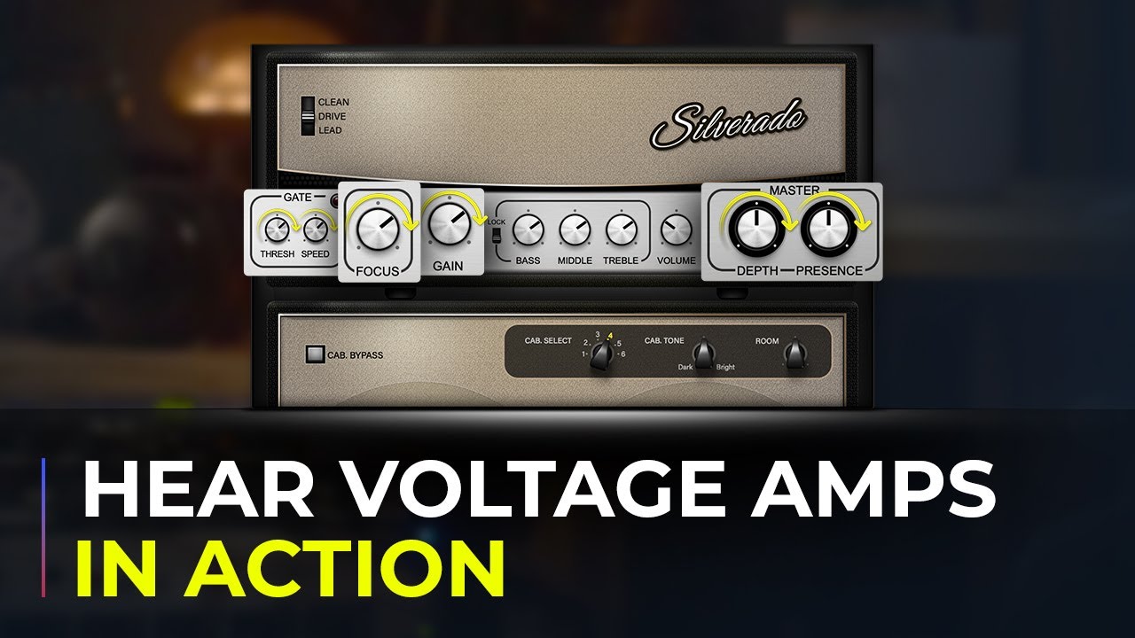 Waves Audio Now Shipping “Voltage Amps” Guitar & Bass Amp Plugins