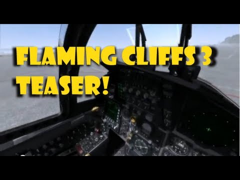 Tease! Flaming Cliffs 3! Beta start up and takeoff F15C