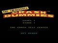me trying out crash dummies for the nes. grrr!