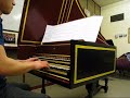J.S. Bach: The Art of Fugue - Contrapunctus 9 (harpsichord)