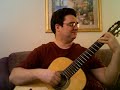 J.S. Bach: Air On a G String For Guitar