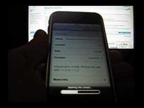 iPhone 1.1.4 + ZIPhone -j -a + GEOhot unlock