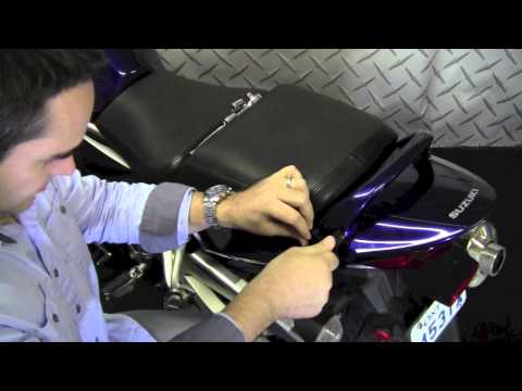 Givi FZ539 Topcase Rack install on Suzuki Bandit 1250S