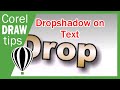 Drop Shadow in CorelDraw X3