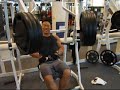 Chest and Triceps Live footage