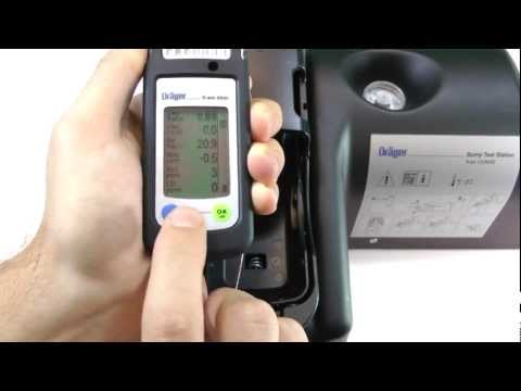 how to bump test drager x-am 2000