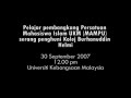 PMI UKM rempit, ganas, serang student